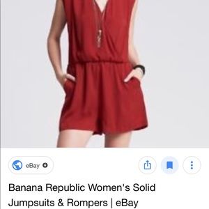 Banana republic romper